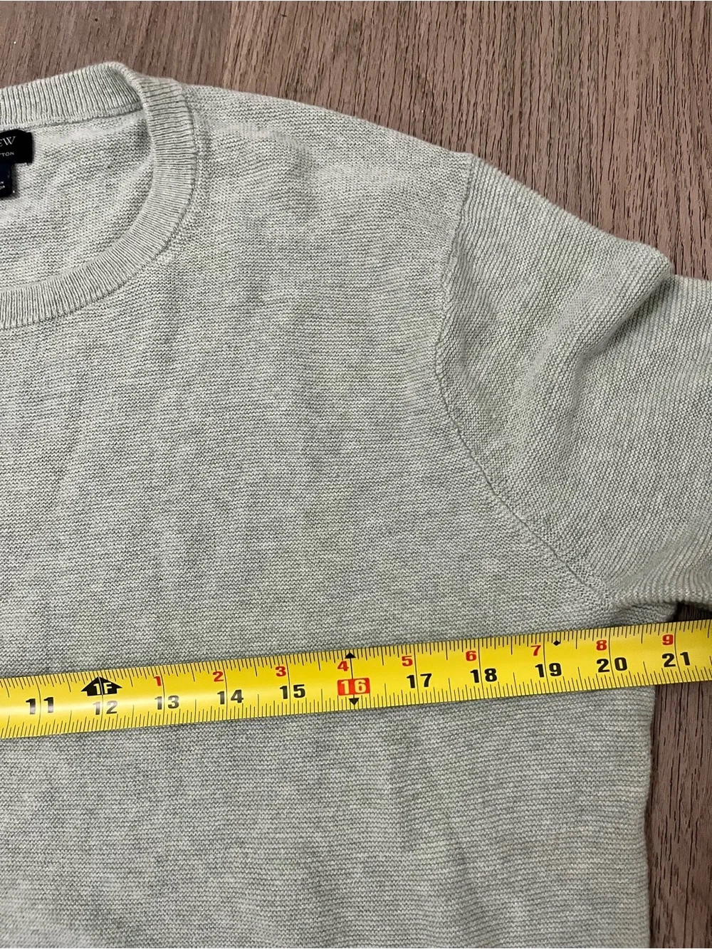 J. Crew Men's Crewneck Sweater in Sage Green